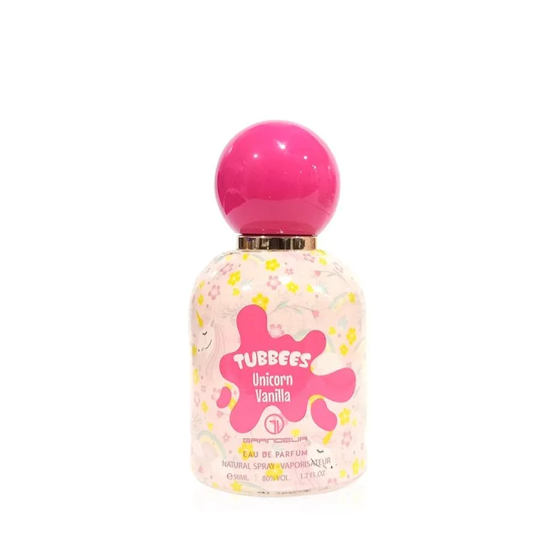 Tubbees Unicorn Vanilla Eau de Parfum para mulheres 50 ml