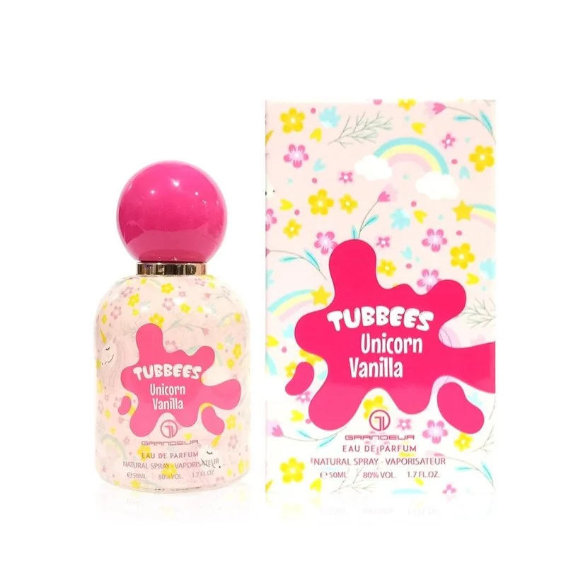 Tubbees Unicorn Vanilla Eau de Parfum para mulheres 50 ml