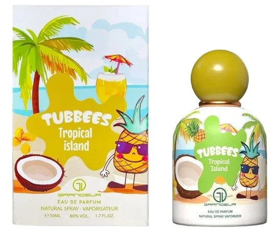 Tubbees Tropical Island Eau de Parfum Unissex 50 ml