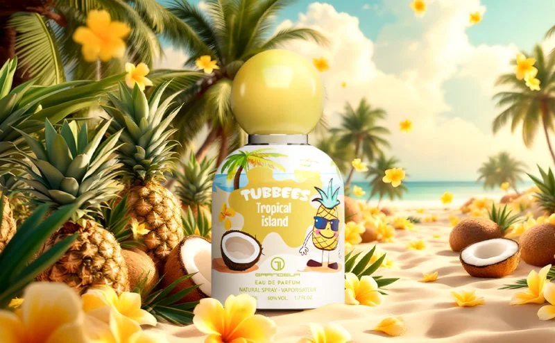 Tubbees Tropical Island Eau de Parfum Unissex 50 ml