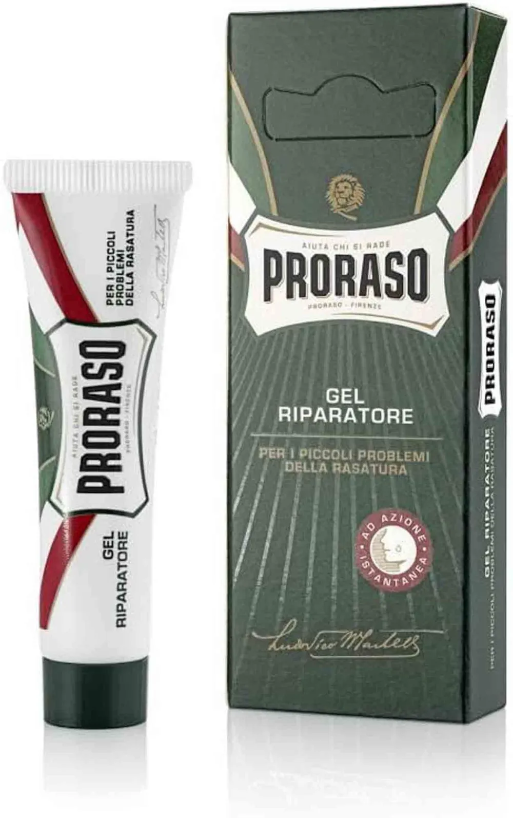 Gel verde para estancar o sangramento após o barbear 10 ml