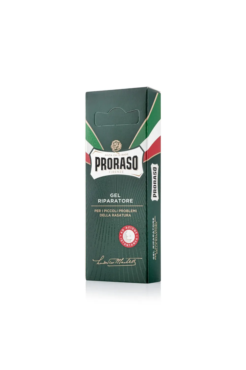 Gel verde para estancar o sangramento após o barbear 10 ml