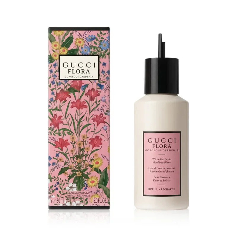 Flora Gorgeous Gardenia recarga de eau de parfum para mulheres 150 ml