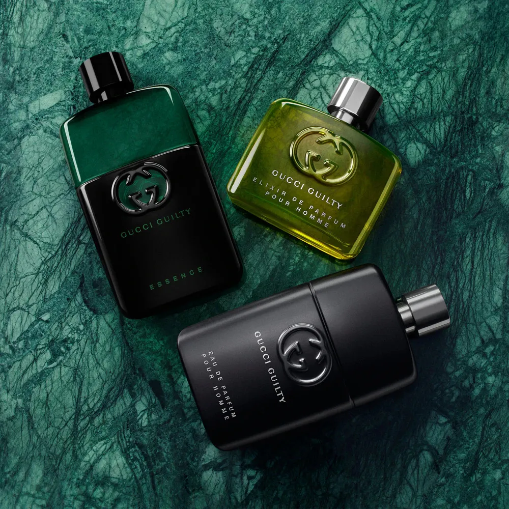 Guilty Black Pour Homme eau de toilette para homens 90 ml