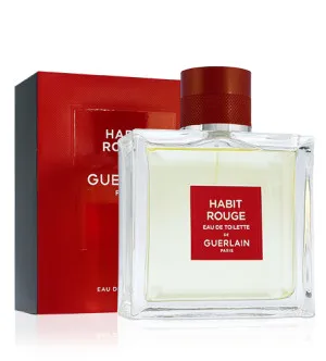 Guerlain Habit Rouge eau de toilette para homens 100 ml
