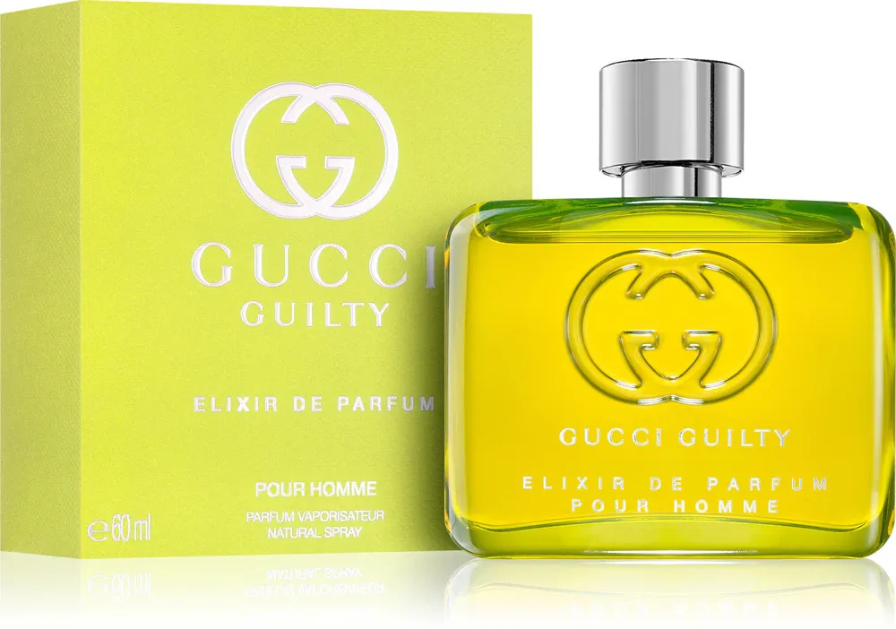 Guilty Elixir de Parfum Pour Homme perfume para homem 60 ml