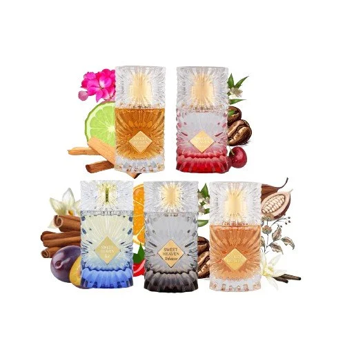Sweet Heaven Conjunto de Viagem Unissexo 5x20 ml (Heaven, Extreme, Tob, Cherry, Ice) Eau de Parfum