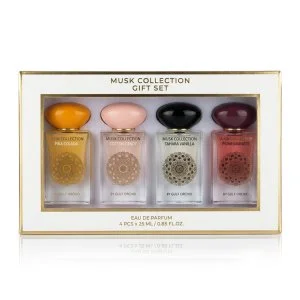 Gulf Orchid Musk Collection Velvet Edition Conjunto de oferta 4 x água de perfume unissexo
