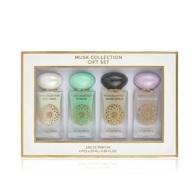 Musk Collection Aura Edition Conjunto Presente 4 x Eau de Parfum unissexo 4 x 25 ml