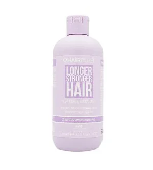 Hairburst Longer Stronger Hair champô hidratante para cabelos ondulados e encaracolados