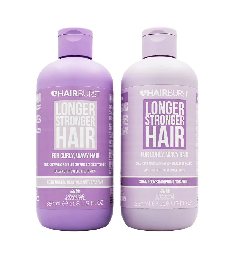 Longer Stronger Hair Curly conjunto para cabelos encaracolados champô 350 ml + condicionador