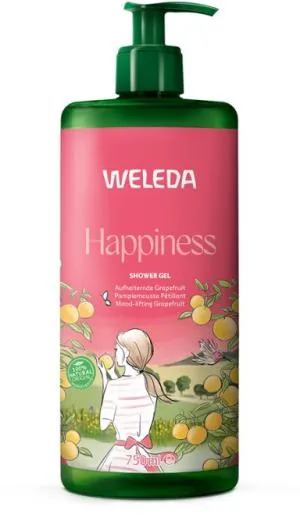 Weleda Gel de duche HAPPINESS Grapefruit 750 ml