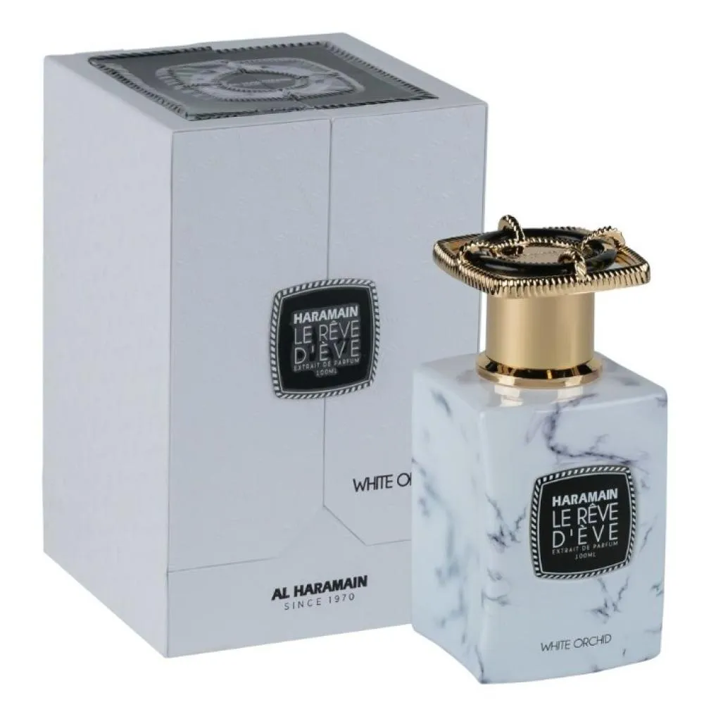 Haramain Le Rêve D'Ève White Orchid extrato de perfume para mulheres 100 ml