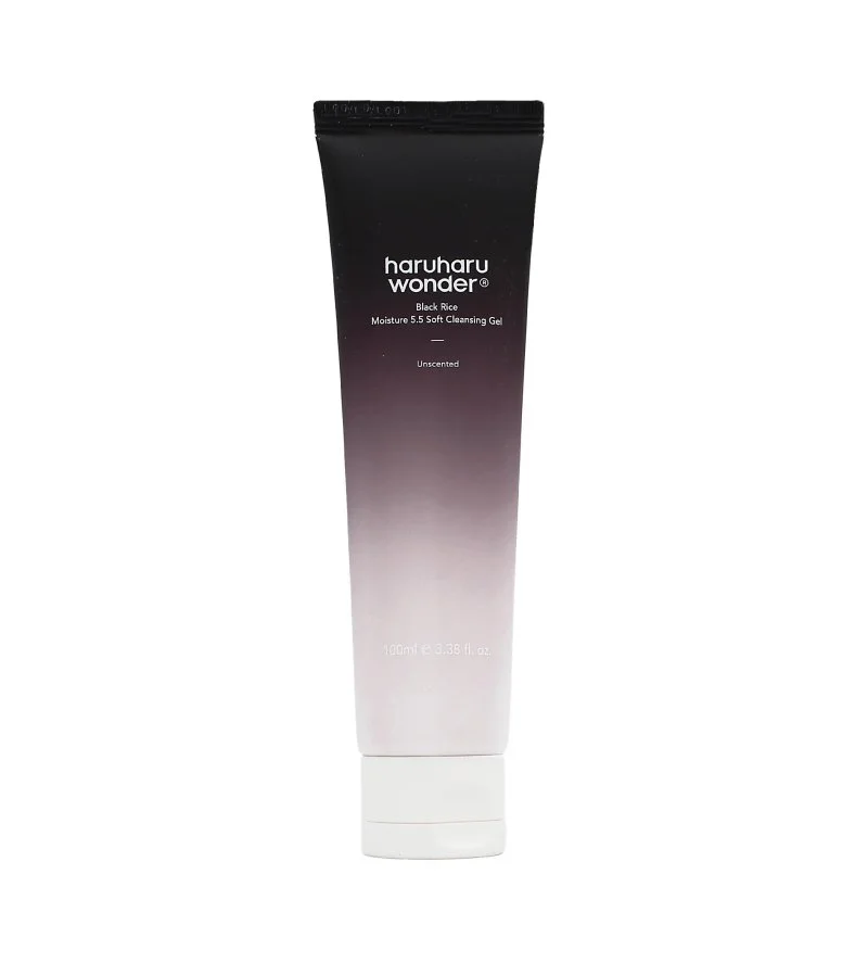 Wonder Black Rice Moisture 5.5 Soft Cleansing Gel gel de limpeza facial suave com pH 5,5 100 ml