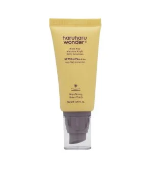 Haruharu Black Rice Moisture Airyfit Daily Sunscreen protetor solar leve SPF 50+ PA++++