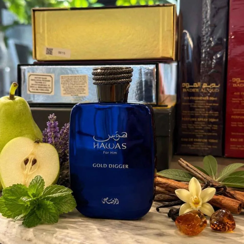 Hawas Gold Digger Eau de Parfum para homens 100 ml