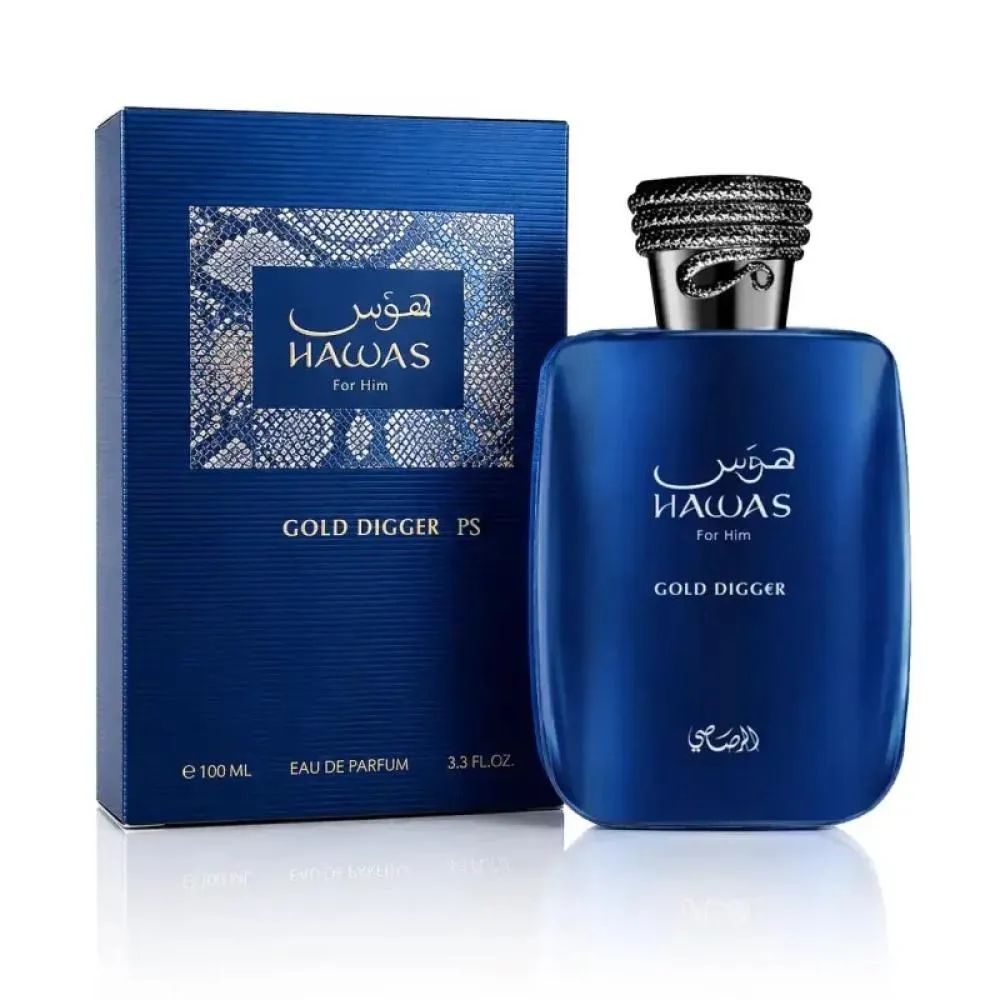 Hawas Gold Digger Eau de Parfum para homens 100 ml