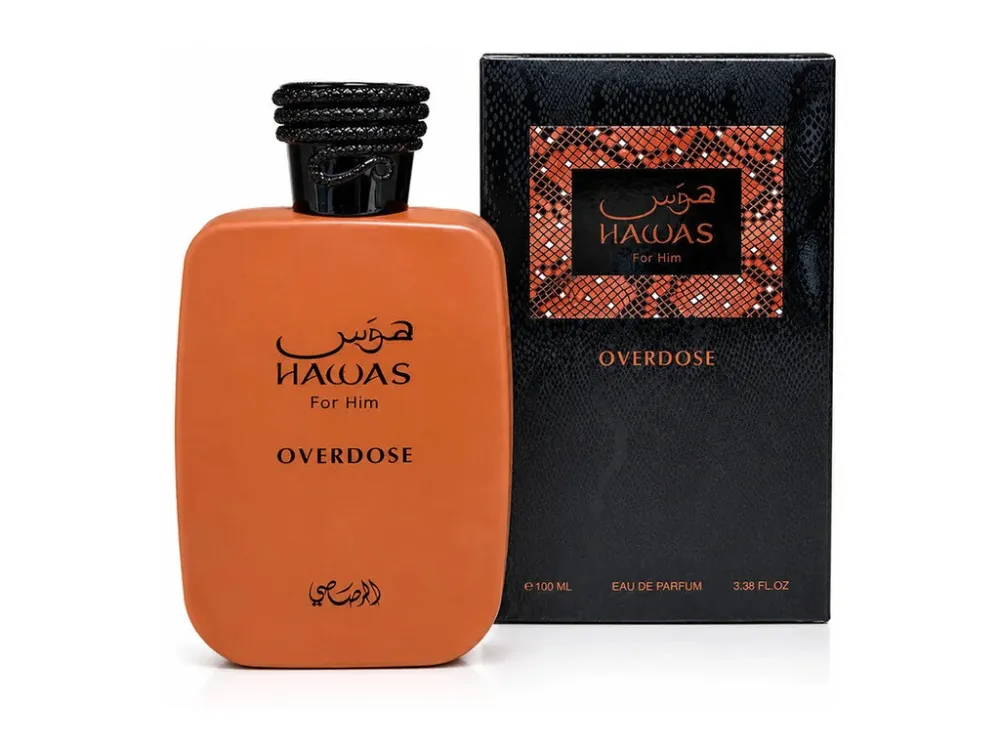 Hawas Overdose eau de parfum para homens 100 ml