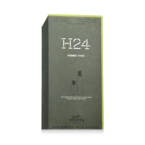 Hermès H24 Herbes Vives EDP recarregável 30 ml + EDP recarga 200 ml M