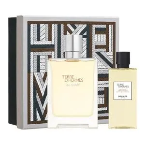 Hermès Terre D'Hermès Eau Givrée EDP recarregável 100 ml + SG para corpo e cabelo 80 ml M