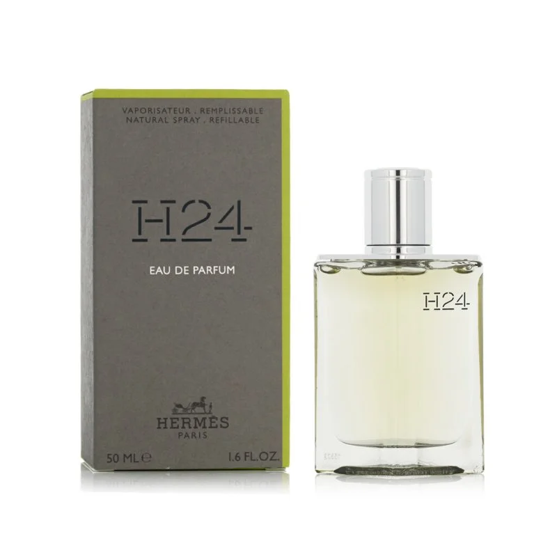 H24 água de perfume recarregável para homens 50 ml