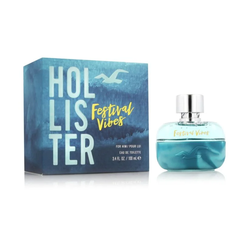 Hollister Festival Vibes for Him eau de toilette para homens 100 ml