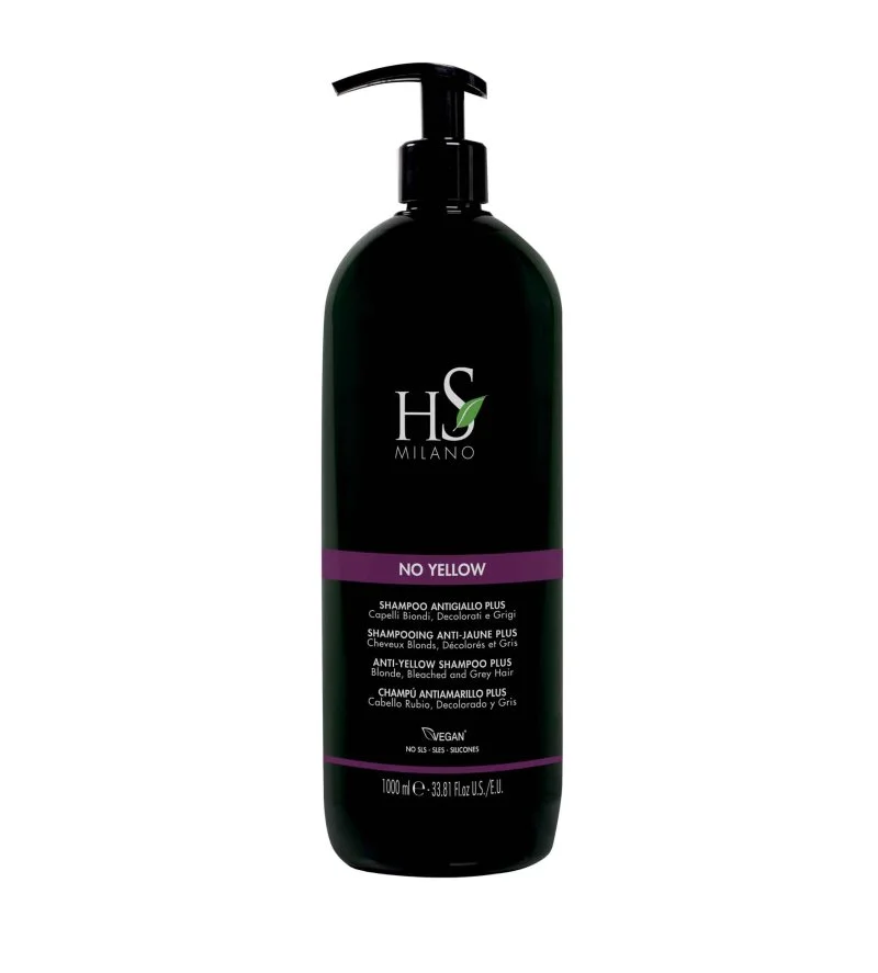 Anti-Yellow Shampoo Plus champô para neutralizar tons amarelados 1000 ml