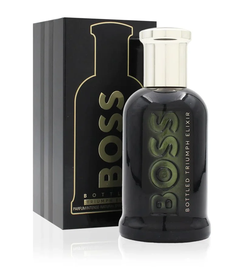 Boss Bottled Triumph Elixir perfume intenso para homens 50 ml