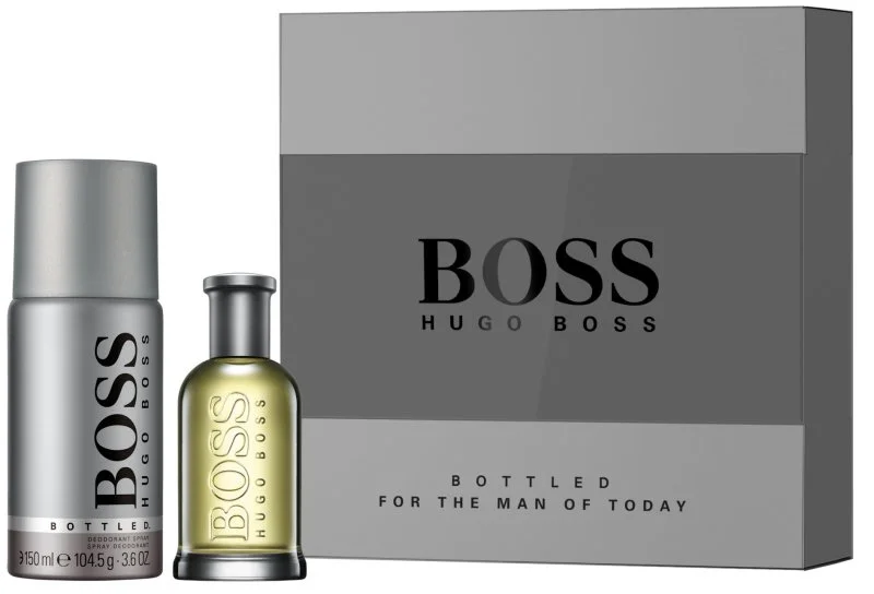 Boss Bottled conjunto de oferta 50 ml + desodorizante água de toilette para homem