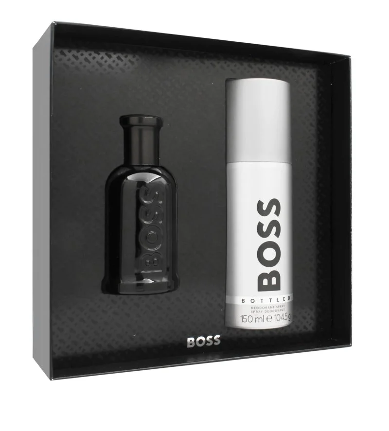 Boss Bottled Parfum conjunto de oferta 50 ml + desodorizante em spray perfumado para homem