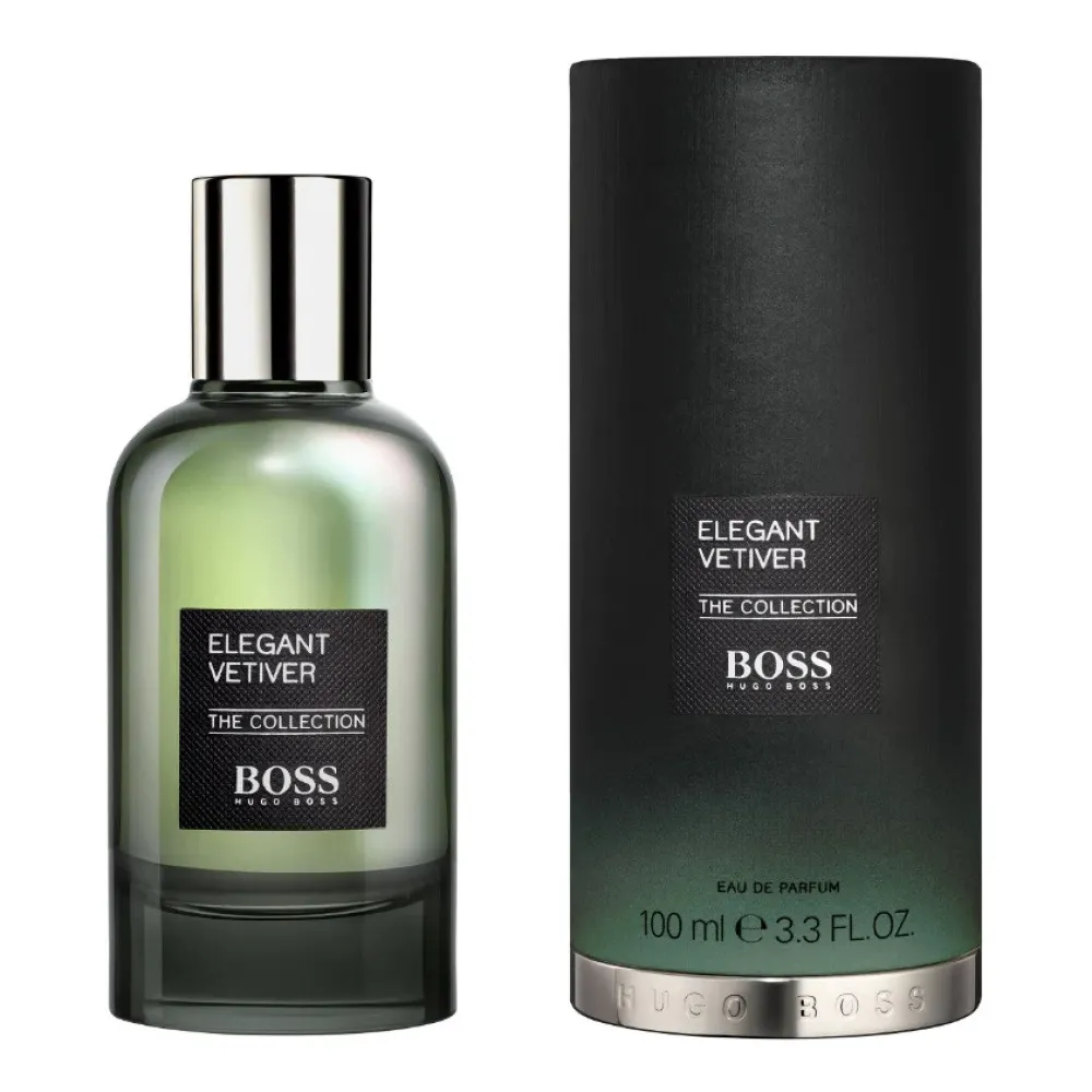 Boss The Collection Elegant Vetiver eau de parfum para homens 100 ml