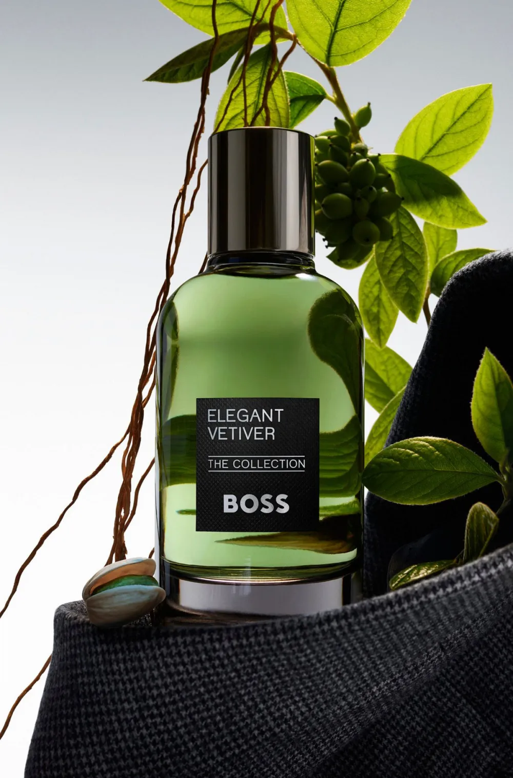 Boss The Collection Elegant Vetiver eau de parfum para homens 100 ml