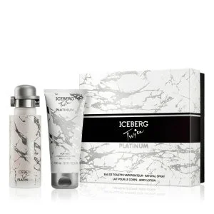 Iceberg Twice Platinum Eau de Toilette para mulheres 125 ml + loção corporal