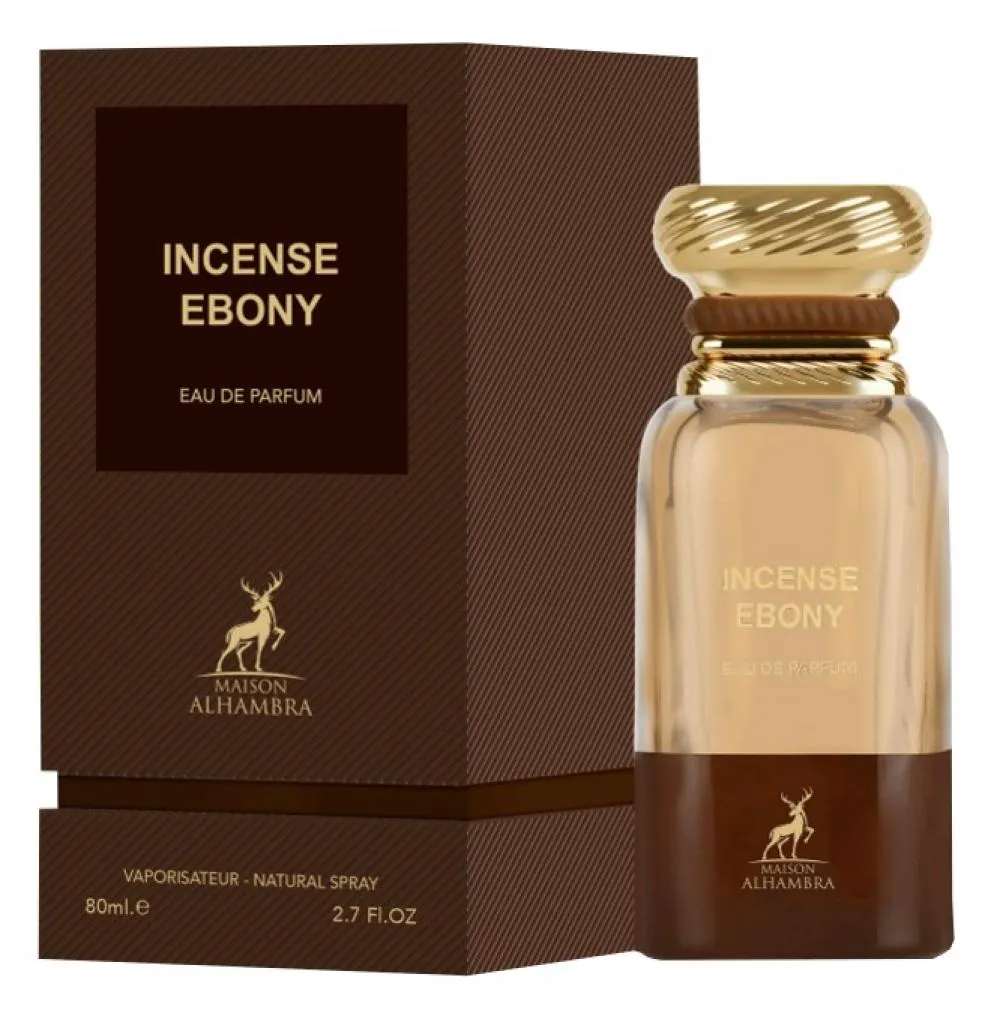 Incense Ebony Eau de Parfum unissexo 80 ml