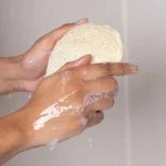 Incognito Bucha vegetal luxuosa com sabonete de citronela-de-java - não agrada a insetos incômodos