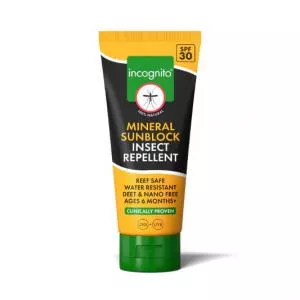 Incognito Protetor solar com efeito repelente SPF 30 (100 ml) - também adequado para crianças a partir dos 6 meses