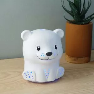 Innobiz Difusor ultrassónico para crianças Animalia - Teddy Bear - o companheiro mais doce para o quarto