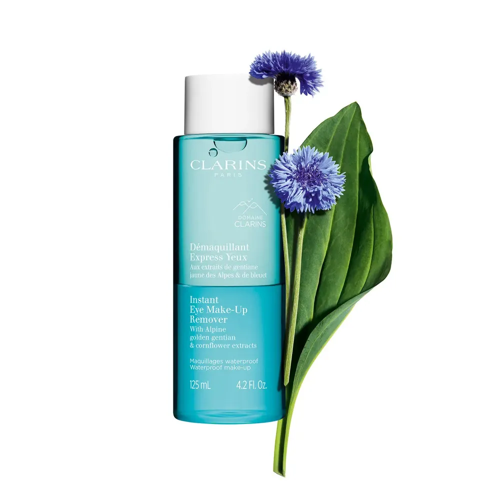 Desmaquilhante de Olhos Instantâneo com Extratos de Genciana-dourada dos Alpes e Aciano 125 ml