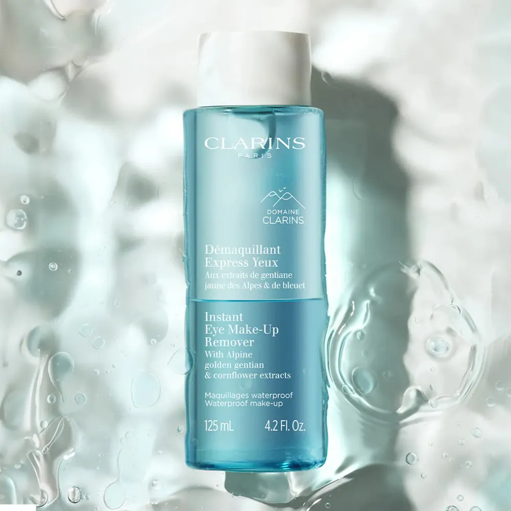 Desmaquilhante de Olhos Instantâneo com Extratos de Genciana-dourada dos Alpes e Aciano 125 ml
