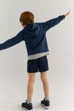 Ecoalf Islalf Sweatshirt Boys Blue Indigo