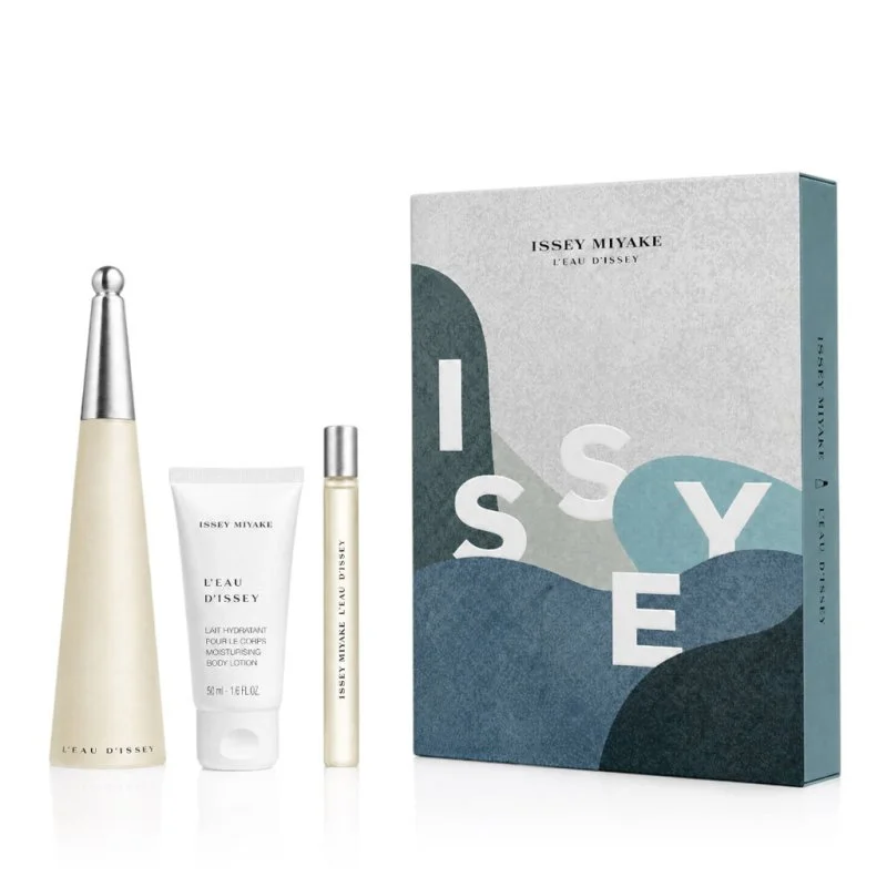 L'Eau d'Issey eau de toilette para mulheres 100 ml + EDT MINI 10 ml + loção corporal 50 ml