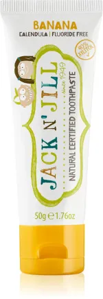 Jack n Jill Pasta de dentes infantil - BIO de morango (50 g) - sem flúor, com extracto de calêndula orgânica
