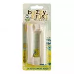 Jack n Jill Cabeças de substituição para a escova de dentes eléctrica Buzzy Brush (2 peças) - para escova de dentes interactiva com 3 tipos de melodias