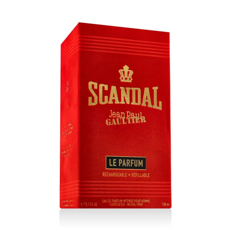 Scandal Pour Homme EDP Intense perfume recarregável para homens 150 ml