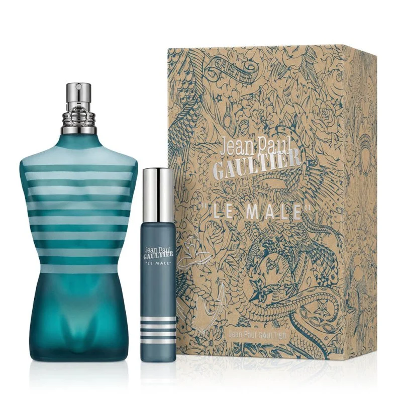 Le Male 125 ml + EDT água de toilette para homens 20 ml