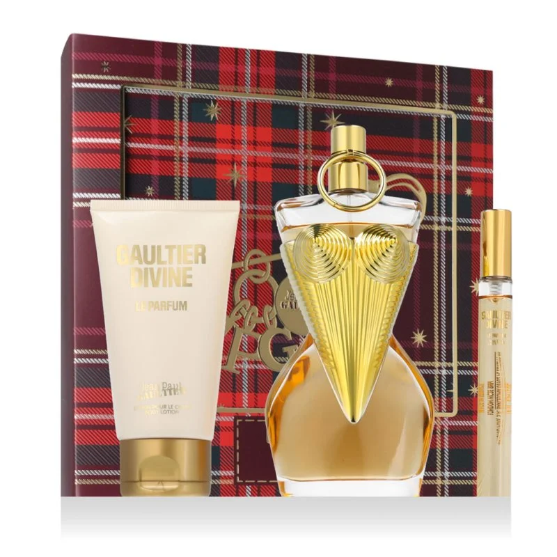 Gaultier Divine EDP Intense recarregável 100 ml + EDP Intense MINI 10 ml + perfume