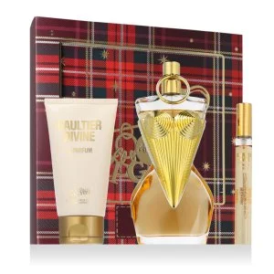 Jean Paul Gaultier Gaultier Divine EDP Intense recarregável 100 ml + EDP Intense MINI 10 ml + perfume