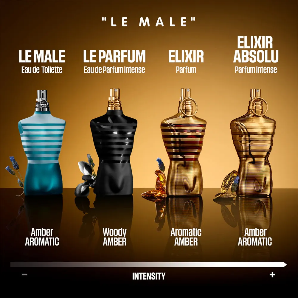 Le Male Elixir perfume para homens 125 ml