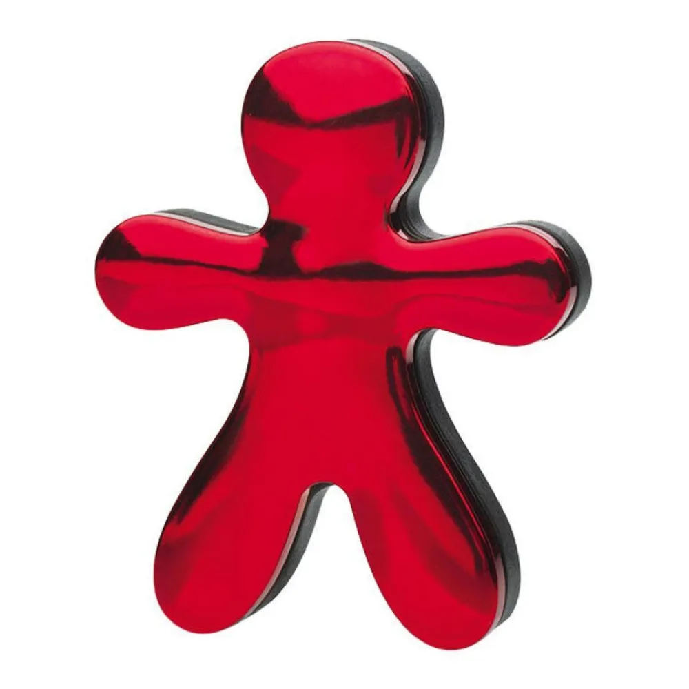 Jeff Chrome Framboesa & Patchouli ambientador para carro vermelho