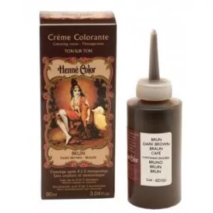 Henné Color Penso de creme suave 90ml Brown